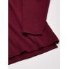 imageWrangler Authentics Mens Long Sleeve Fleece QuarterZip SweaterZinfandel Heather