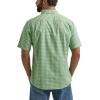 imageWrangler Authentics Mens Short Sleeve Classic Plaid ShirtForest Shade