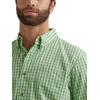 imageWrangler Authentics Mens Short Sleeve Classic Plaid ShirtForest Shade