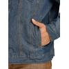 imageWrangler Mens Lined Rustic Blue Denim JacketDenimBlanket