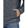 imageWrangler Mens Lined Rustic Blue Denim JacketRustic
