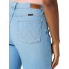 imageWrangler Womens High Rise Bold Boot JeanSky Light