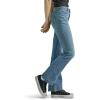 imageWrangler Womens High Rise Bold Boot JeanSky Valley