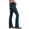 imageWrangler Womens High Rise Bold Boot JeanStormy Indigo