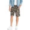 imageWrangler Authentics Mens Classic Relaxed Fit Cargo ShortDark Khaki Camo Ripstop