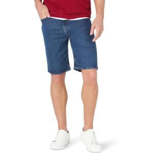 imageWrangler Authentics Mens Classic Relaxed Fit Five Pocket Jean ShortDark Stone