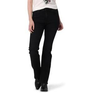 imageWrangler Womens High Rise Bold Boot JeanBlack Wash