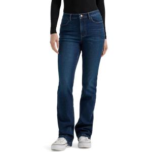 imageWrangler Womens High Rise Bold Boot JeanPaisley