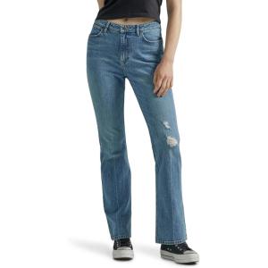 imageWrangler Womens High Rise Bold Boot JeanSky Valley