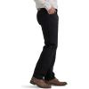 imageWrangler Authentics Mens Classic 5Pocket Relaxed Fit Cotton JeanBlack