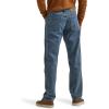 imageWrangler Authentics Mens Classic 5Pocket Relaxed Fit Cotton JeanStonewash
