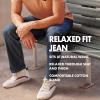 imageWrangler Authentics Mens Classic 5Pocket Relaxed Fit Cotton JeanStorm