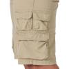 imageWrangler Authentics Mens Premium Twill Cargo ShortCamel
