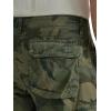 imageWrangler Authentics Mens Premium Twill Cargo ShortForest Green Camo