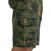 imageWrangler Authentics Mens Premium Twill Cargo ShortForest Green Camo