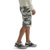 imageWrangler Authentics Mens Premium Twill Cargo ShortWhite Camo