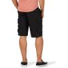 imageWrangler Authentics Mens Stretch Twill Cargo ShortsBlack Twill