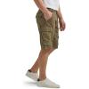 imageWrangler Authentics Mens Stretch Twill Cargo ShortsPine Green