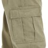 imageWrangler Authentics Mens Twill Relaxed Fit Cargo Pant LoganBritish Khaki Twill