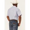 imageWrangler Denim Short Sleeve Snap ShirtChambray
