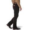 imageWrangler Mens Cowboy Cut Rigid Slim Fit JeanChocolate