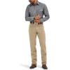 imageWrangler Mens Cowboy Cut Rigid Slim Fit JeanDark Beige