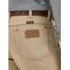 imageWrangler Mens Cowboy Cut Rigid Slim Fit JeanDark Beige