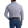 imageWrangler Mens Cowboy Cut Western Chambray Snap Long Sleeve Work ShirtLight Chambray