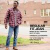 imageWrangler Mens FreetoStretch Regular Fit JeanBlack