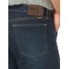 imageWrangler Mens FreetoStretch Regular Fit JeanBlackened Indigo
