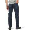 imageWrangler Mens FreetoStretch Regular Fit JeanBlackened Indigo