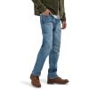 imageWrangler Mens FreetoStretch Regular Fit JeanLighter Wash