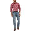 imageWrangler Mens Retro Slim Fit Boot Cut JeanGreeley