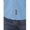 imageWrangler Mens Retro Two Pocket Long Sleeve Snap Shirt DiscontinuedBlue