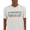 imageWrangler Mens Rope Logo TShirtBlue Fox Heather