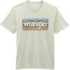 imageWrangler Mens Rope Logo TShirtBlue Fox Heather