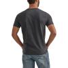 imageWrangler Mens Rope Logo TShirtCaviar Heather
