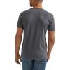 imageWrangler Mens Rope Logo TShirtCharcoal Heather