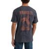 imageWrangler Mens Rope Logo TShirtWashed Black