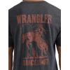 imageWrangler Mens Rope Logo TShirtWashed Black