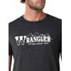 imageWrangler Mens Rope Logo TShirtWestern Wrangler