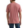 imageWrangler Mens Rope Logo TShirtWithered Rose Heather