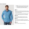 imageWrangler Mens Sport Western Basic Two Pocket Long Sleeve Snap ShirtWhite