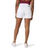 imageWrangler Womens 4quot Fray Jean ShortBright White