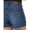 imageWrangler Womens 4quot Fray Jean ShortHudson