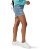 imageWrangler Womens 4quot Fray Jean ShortSky Light