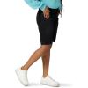 imageWrangler Womens Bermuda Jean ShortMidnight Black
