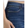 imageWrangler Womens Straight Crop JeanDusk