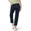 imageWrangler Womens Straight Crop JeanSalt Spray
