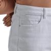 imageWrangler Womens Straight Crop JeanWhite